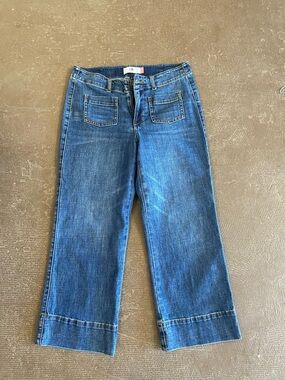 CAbi Straight-Leg Jeans - Blue